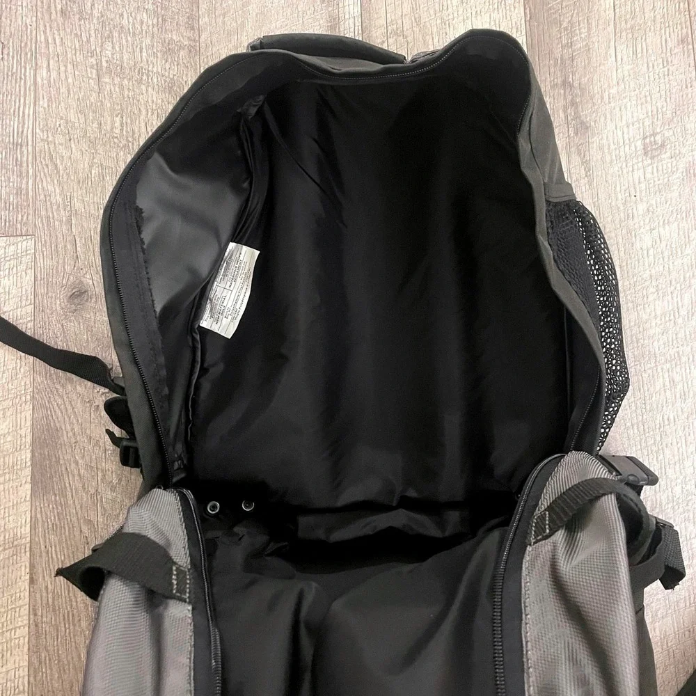 Samsonite Wheeled Backpack Black Grey Rolling Travel School Bag Carry On Luggage